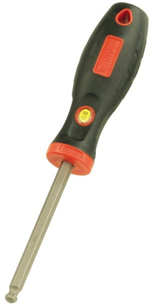 Genius Tools 508+4849 gömbvégű imbusz csavarhúzó, 9x115mm termék fő termékképe