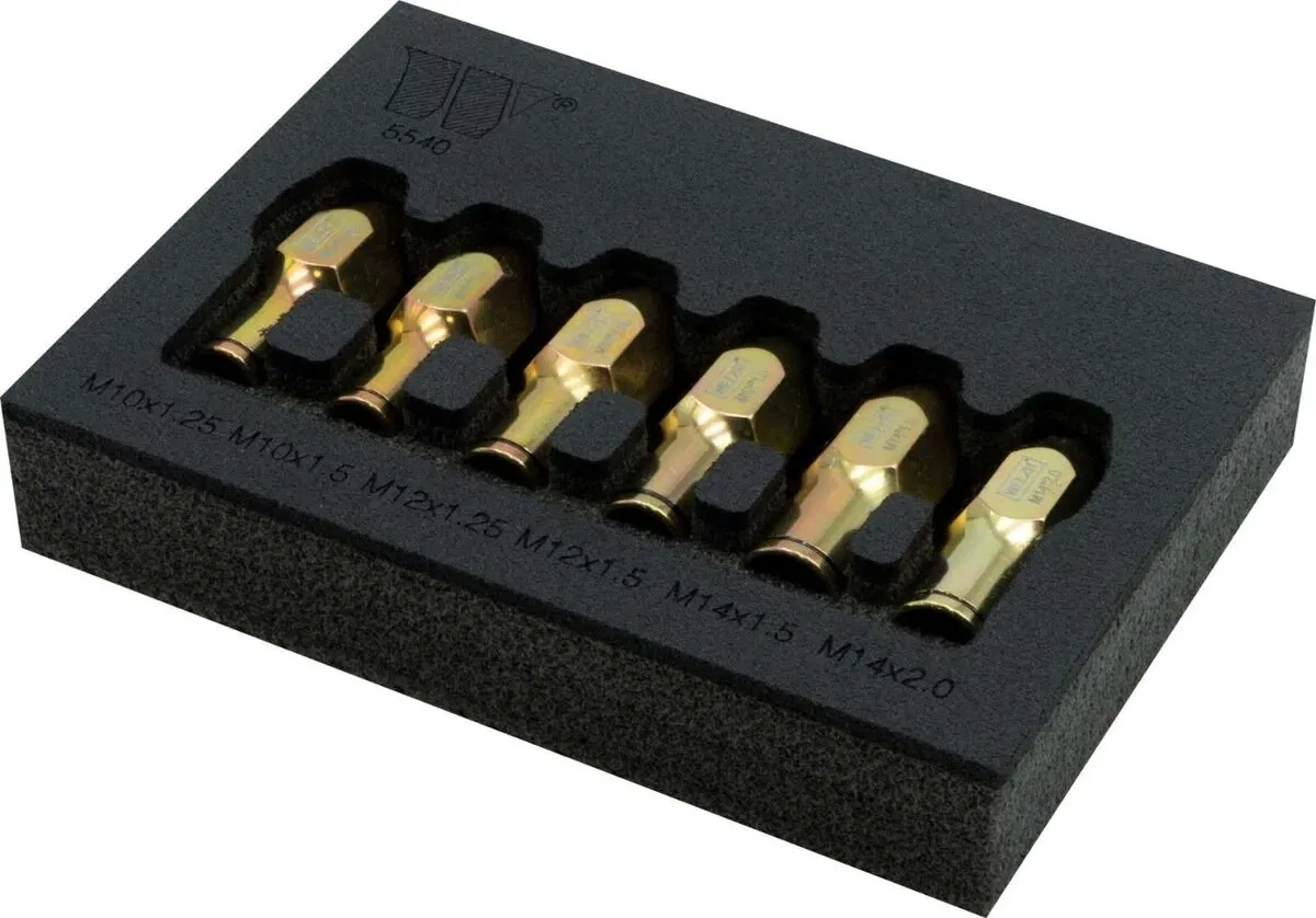 Welzh Werkzeug 5540-WW rátekerős gömbfejszerelő kiütő készlet, 6 részes termék fő termékképe