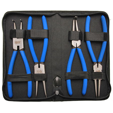 BGS Technic 9-650 Seeger-fogó készlet, 225 mm, 4 részes termék fő termékképe