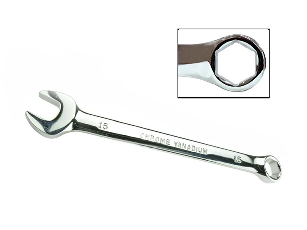 Pichler Tools 9110215 csillag-villáskulcs, 6-lapú, fényes, 15 mm termék fő termékképe