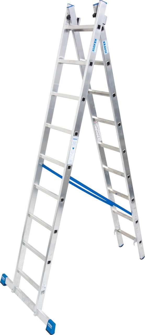 Krause STABILO Professional kétrészes létrafokos többcélú létra, 2x9 fokos termék fő termékképe