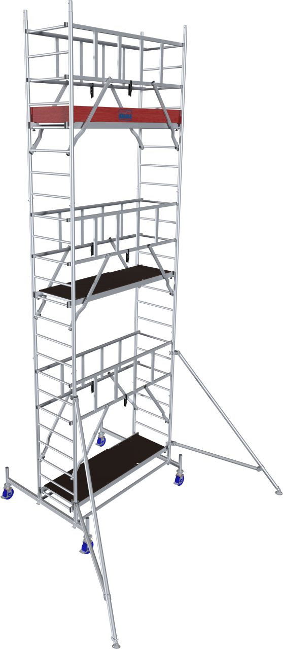 Krause ProTec alumínium gurulóállvány, munkamagasság: 7.3 m termék fő termékképe