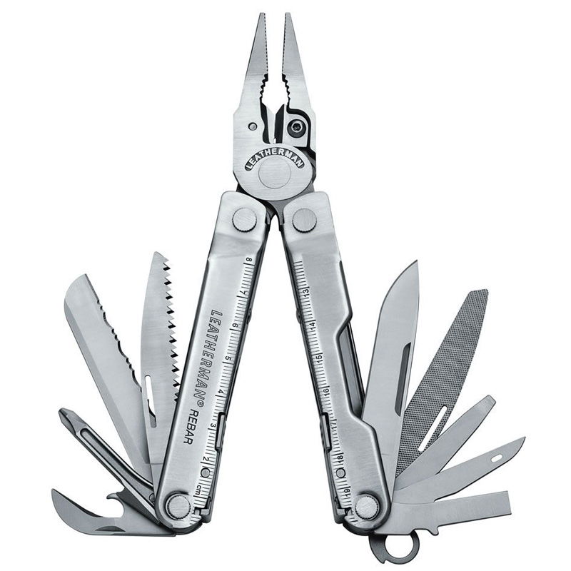 Leatherman REBAR multiszerszám, ezüst színű termék fő termékképe
